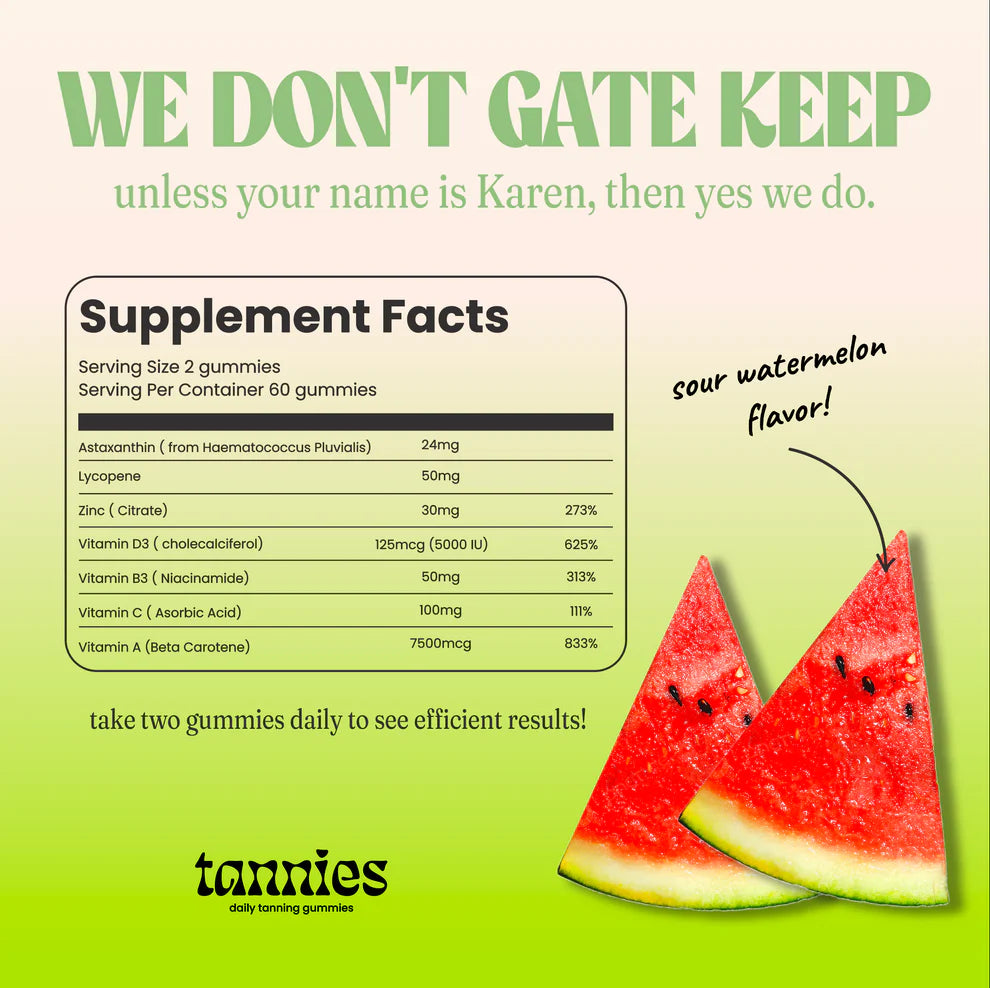 Tannies™ - Tanning gummies