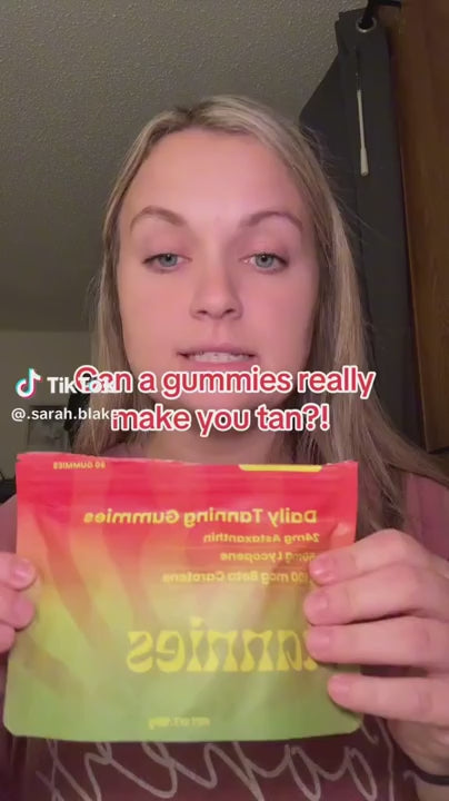 Tannies™ - Tanning gummies video